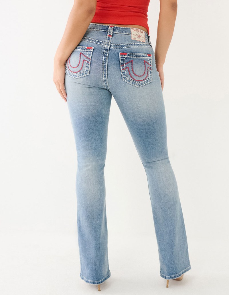 TRUE RELIGION Becca Mid Rise Super T Bootcut Womens Jeans image number 7