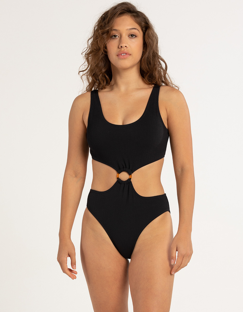 RSQ Texture Ring One Piece Swimsuit image number 0