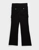 RSQ Girls Low Rise Cargo Flare Pants image number 2
