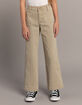 RSQ Girls Patch Pocket Wide Leg Jeans image number 2