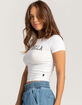 FIVESTAR GENERAL CO. Ciao Bella Womens Crop Tee image number 3