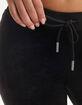 JUICY COUTURE OG Big Bling Womens Velour Track Pants image number 6
