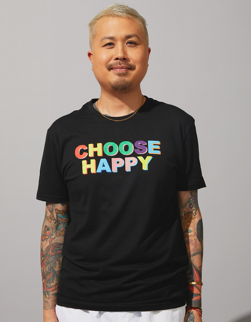 THE PHLUID PROJECT Choose Happy Pride Tee image number 2