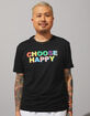 THE PHLUID PROJECT Choose Happy Pride Tee image number 3