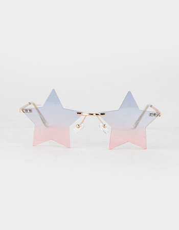 RSQ Rimless Star Sunglasses