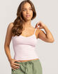 TILLYS Lace Trim Womens Cami image number 1