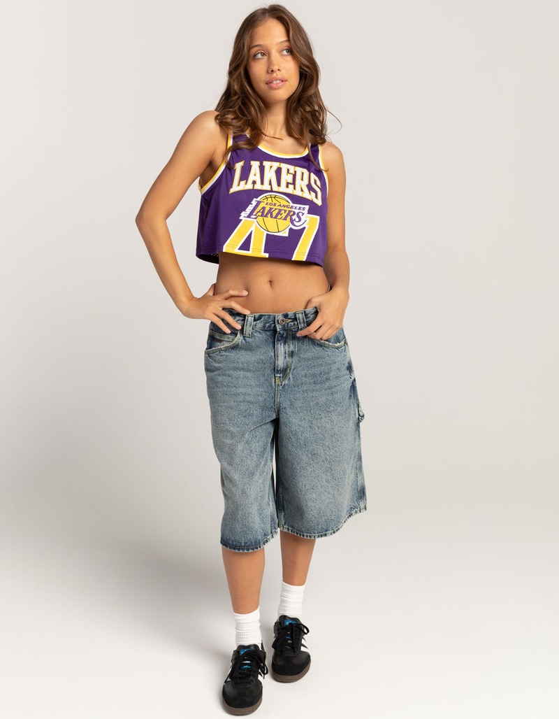 NBA Lakers Womens Mesh Tank Top image number 1
