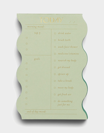 DESIGNWORKS INK 4" x 6" Daily Self Care Notepad