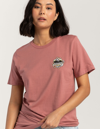 LAST CALL CO. Not Your Cup Of Tea Womens Boyfriend Tee