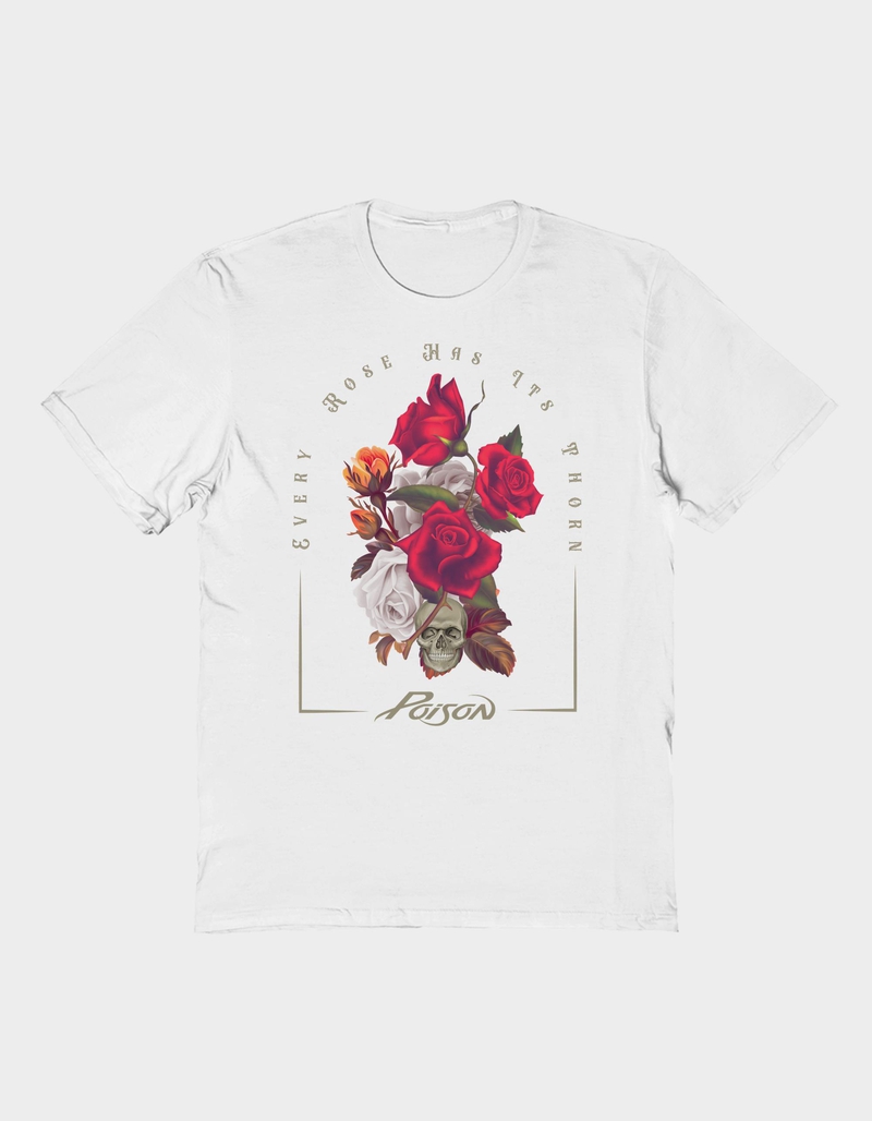 POISON Every Rose Has It's Thorn Unisex Tee image number 0