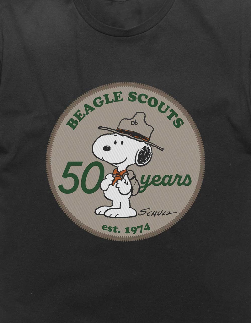 PEANUTS Beagle Scout Snoopy 50 Years Unisex Tee image number 1