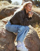 RSQ Womens High Rise Seamed Triple Cargo Pants image number 6