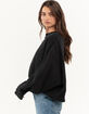 NIKE Sportswear Womens Oversized Crop Crewneck Sweatshirt image number 2