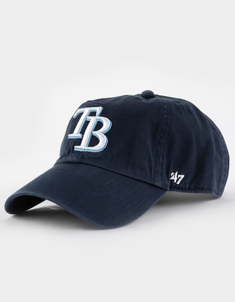47 BRAND Tampa Bay Rays '47 Clean Up Strapback Hat image number 0