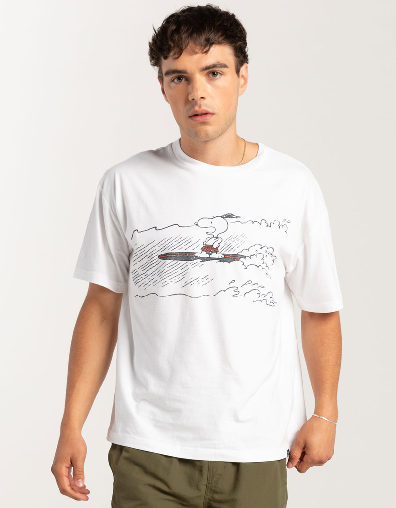 RSQ x Peanuts Surfing Mens Oversized Tee image number 2
