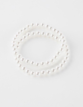 RSQ 2 Pack Pearl Bracelet Set