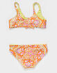 RAISINS Lace Up Bralette Girls Bikini Set image number 2