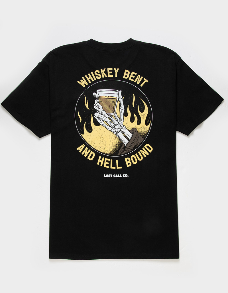 LAST CALL CO. Whiskey Bent Mens Tee image number 0