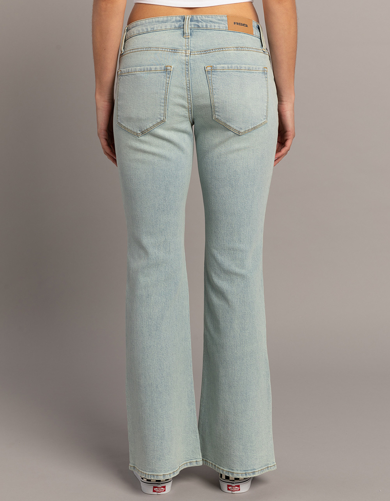 RSQ Womens Low Rise Flare Jeans image number 3