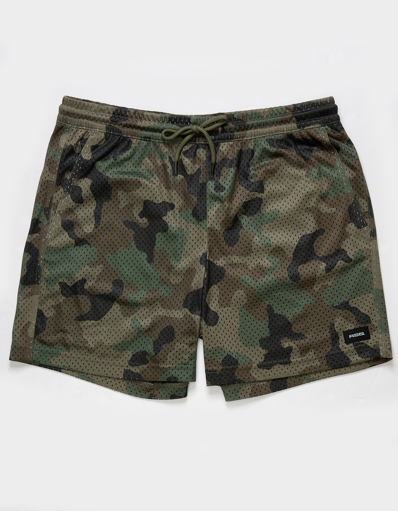 RSQ Mens 6" Mesh Shorts image number 6