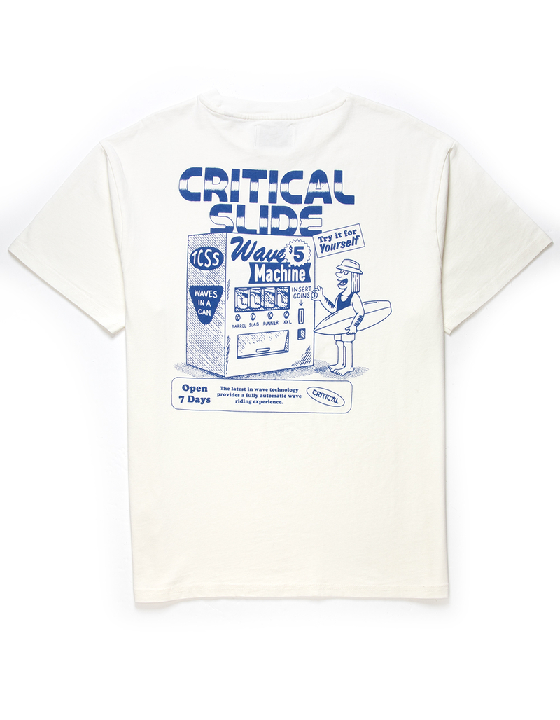 THE CRITICAL SLIDE SOCIETY Wave Machine Mens Tee image number 0