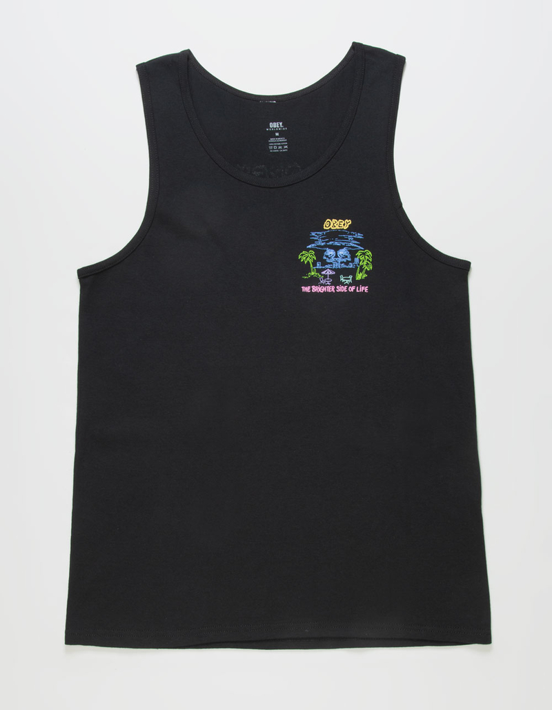 OBEY The Brighter Side Mens Tank Top image number 1