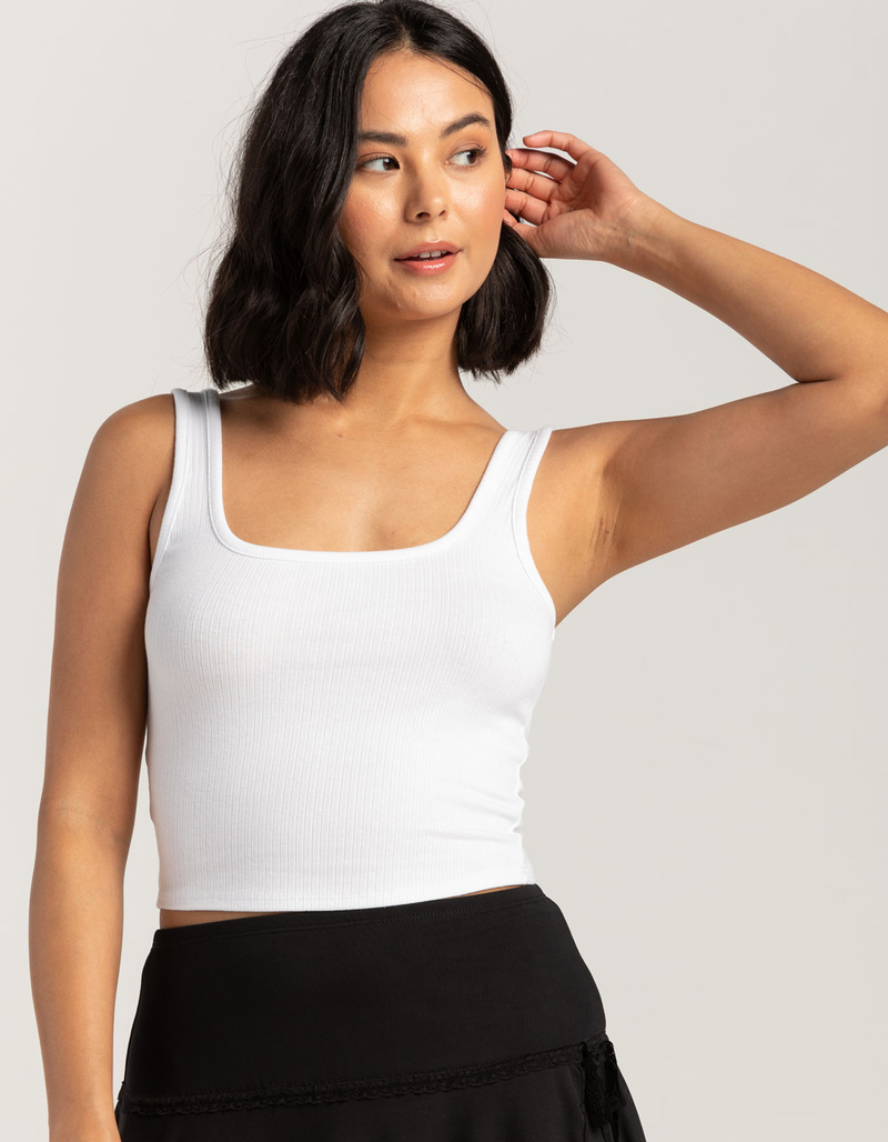 TILLYS Square Neck Womens Tank Top image number 0