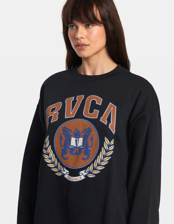 RVCA Letterman Womens Crewneck Sweatshirt