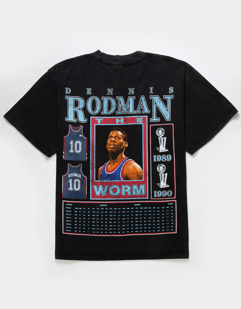 RODMAN Players Card Mens Oversized Tee image number 2