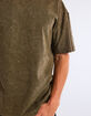 RSQ Mens Acid Wash Oversized Tee image number 3
