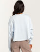 NIKE Sportswear French Terry Womens Crop Crewneck Sweatshirt image number 4