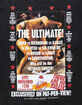 UFC 001 Poster Mens Oversized Tee image number 5