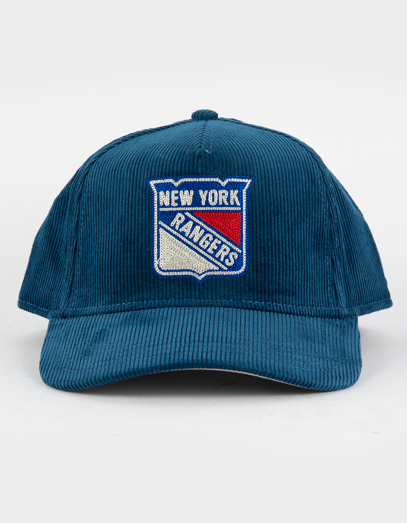 AMERICAN NEEDLE Corduroy Valin New York Rangers NHL Mens Snapback Hat image number 1