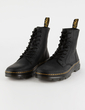 DR. MARTENS Combs Leather Mens Boots