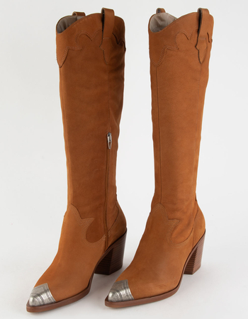 DOLCE VITA Kamryn Knee High Western Womens Boots Primary Image