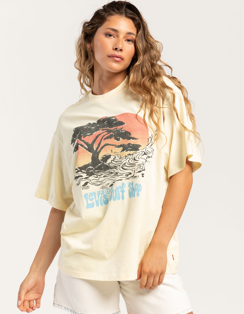 LEVI'S Surf Shop Womens Oversized Tee image number 0