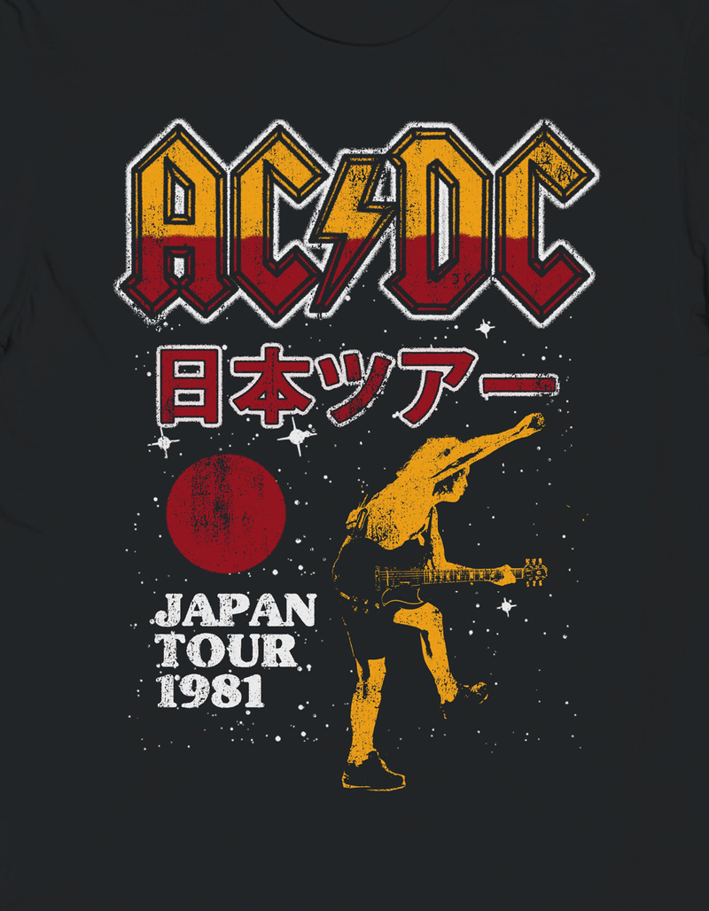 AC/DC Japan Tour 1981 Unisex Tee image number 1