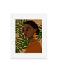 DENY DESIGNS Nawaalillustrations Girl in Shades 16" x 20" Poster image number 1