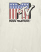 MTV U.S.A. Flag Logo Unisex Tee image number 2
