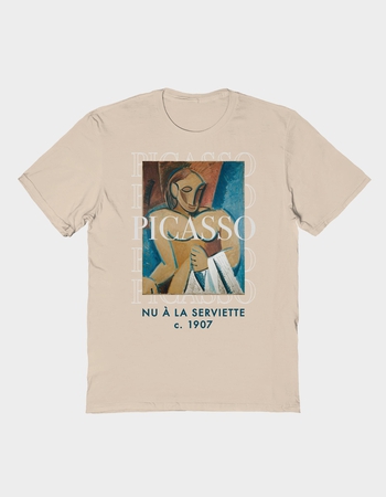PICASSO Nude With Towel Unisex Tee