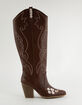 SODA Kaitlin Womens Tall Western Boots image number 2