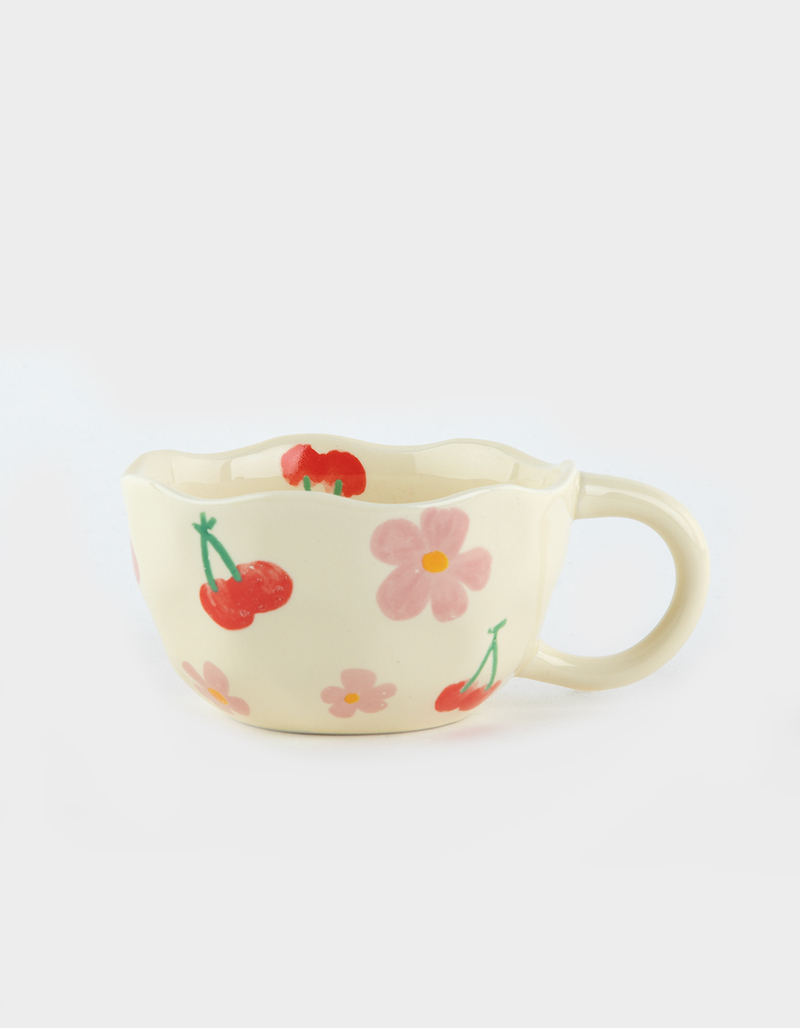 TILLYS HOME Delicate Floral Teacup image number 0