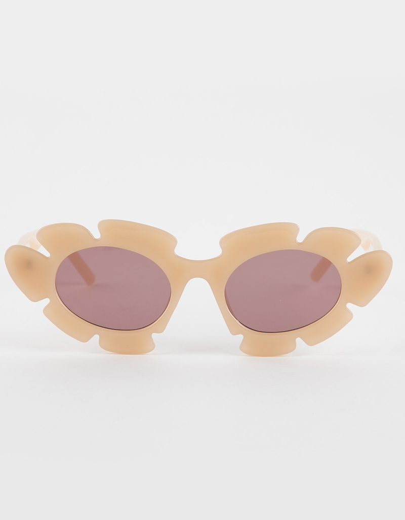 RSQ Leafy Flower Sunglasses image number 1