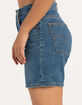 LEVI'S 501 Mid Thigh Womens Denim Shorts - Oxnard Choice image number 3