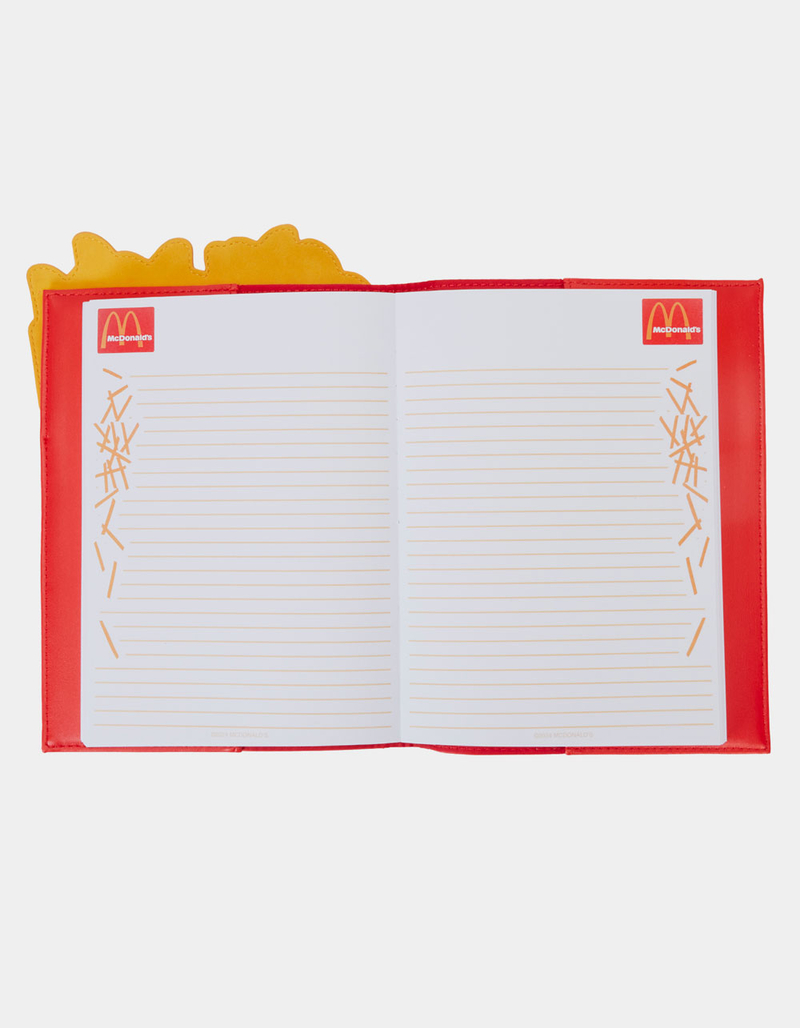 LOUNGEFLY McDonald's French Fries Refillable Stationery Journal image number 1