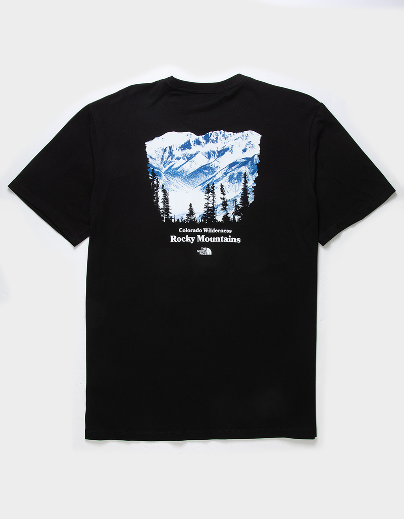 THE NORTH FACE Places We Love Rocky Mountains Mens Tee image number 0