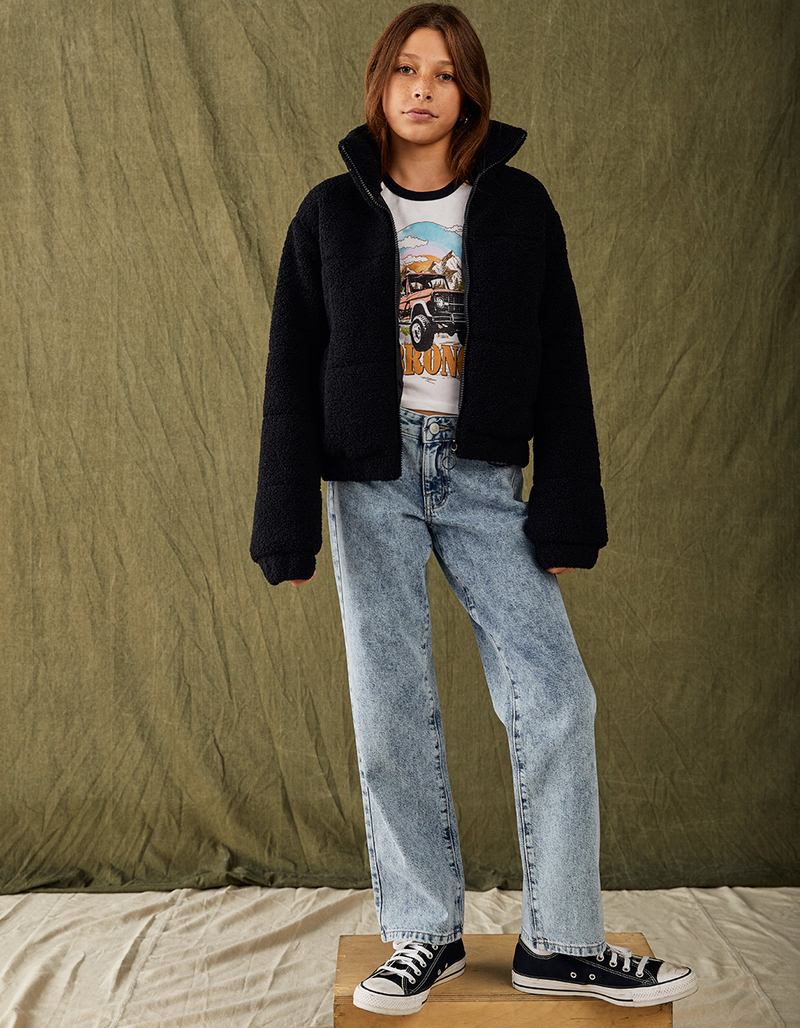 RSQ Girls Low Rise Baggy Jeans image number 6