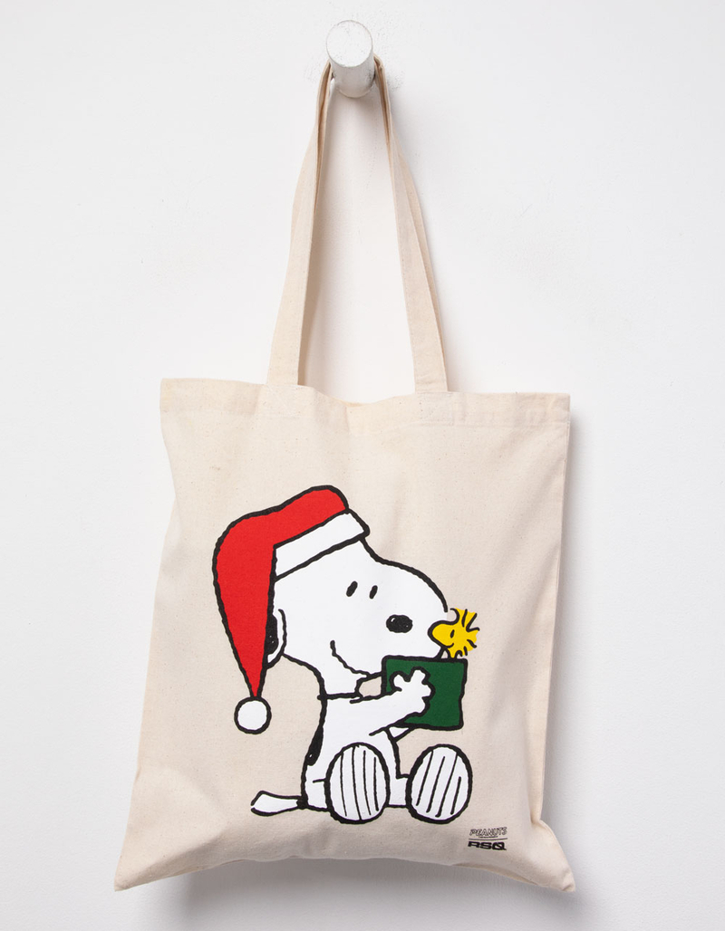 RSQ x Peanuts Holiday Gift-Giving Tote Bag image number 0