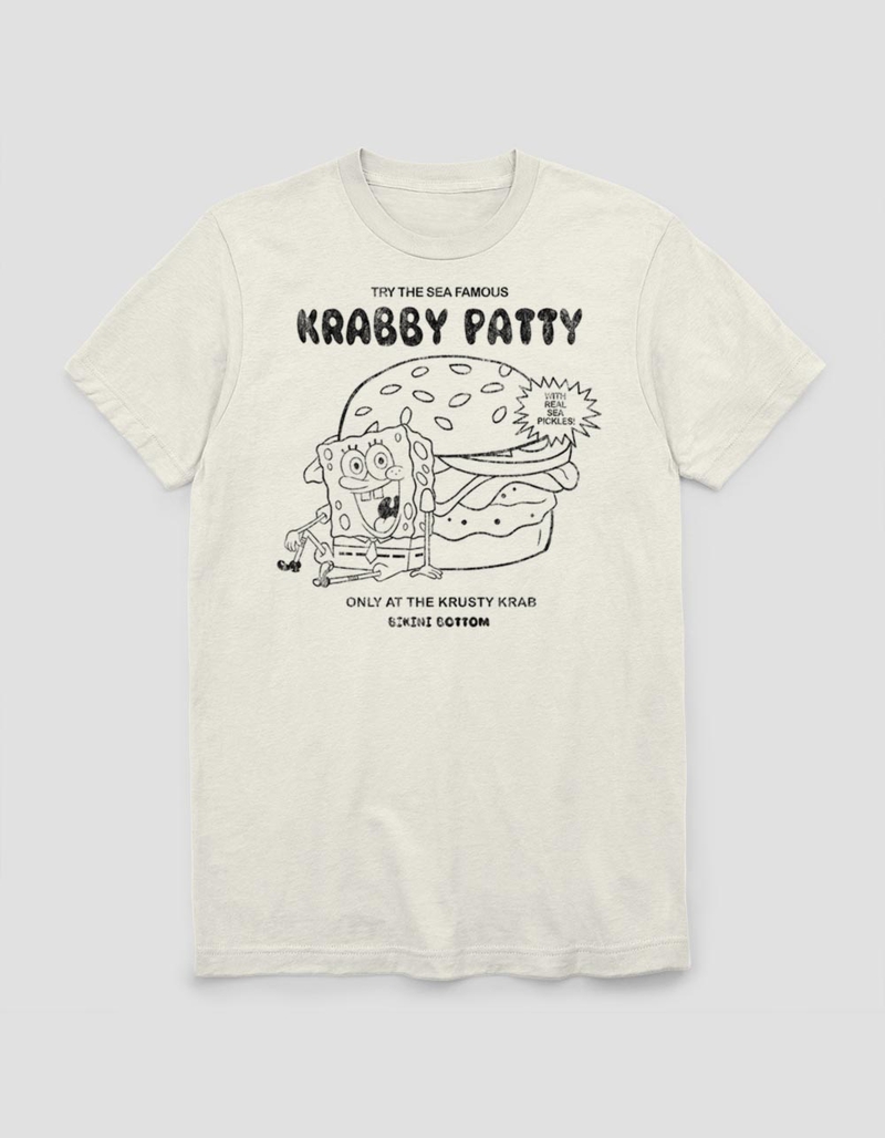 SPONGEBOB Krabby Patty Ad Unisex Tee image number 0