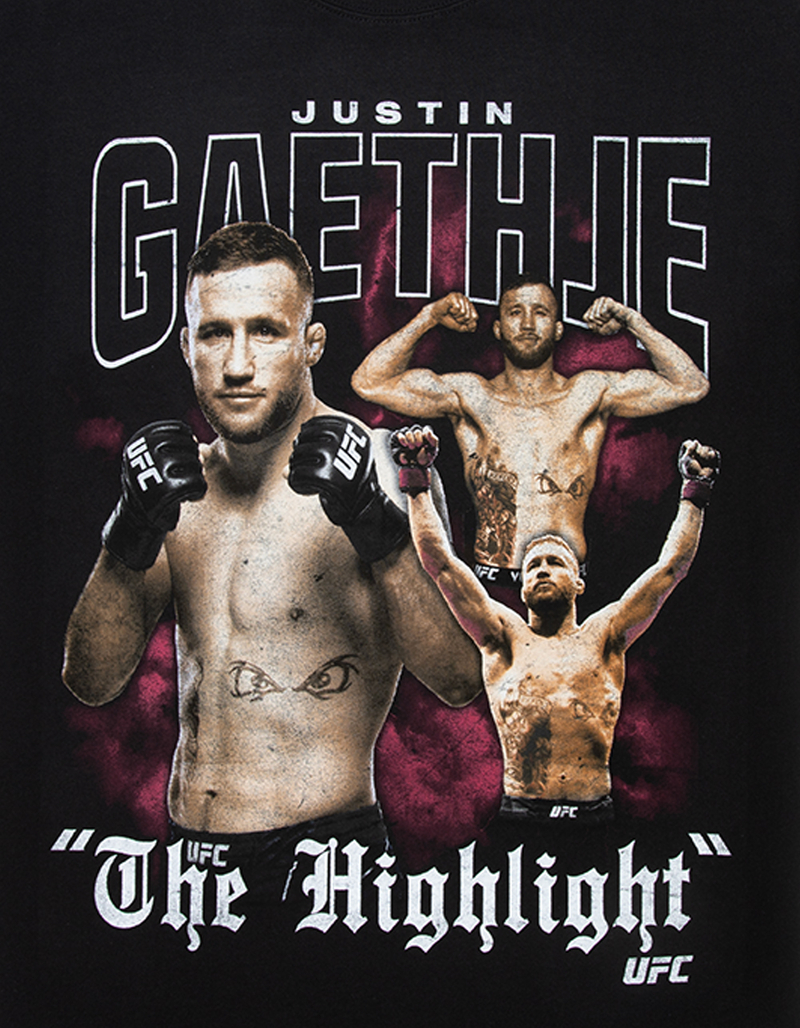 UFC The Highlight Justin Gaethje Mens Oversized Tee image number 1